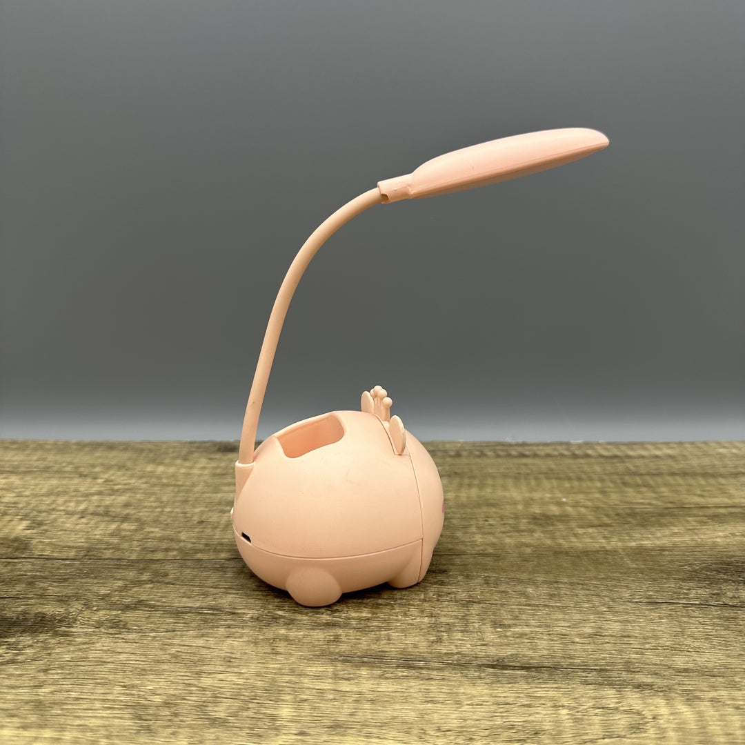 Kéramique Cartoon Violent Bear Small Desk Lamps - Pink Pig Style: Adorable and Whimsical Lighting for Kids and More