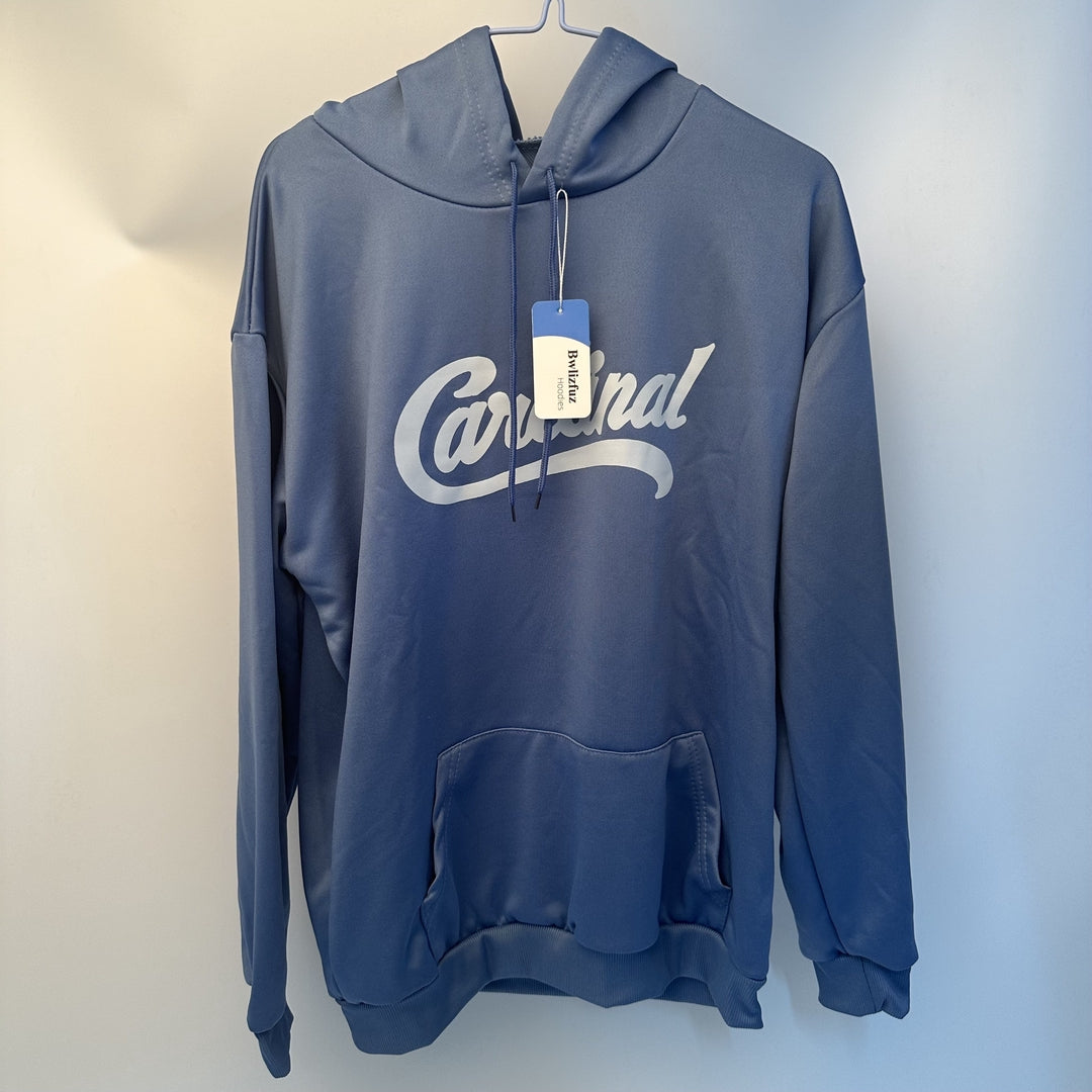 Bwlizfuz Unisex Classic Pullover Hoodies - Comfortable Cotton Blend Premium Hoodies for Men and Women, Casual Athletic Sweatshirt