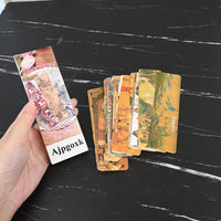 Ajpgoxk Elegant & Durable Bookmarkers Stylish Reading Accessories for Books, Students and Avid Readers