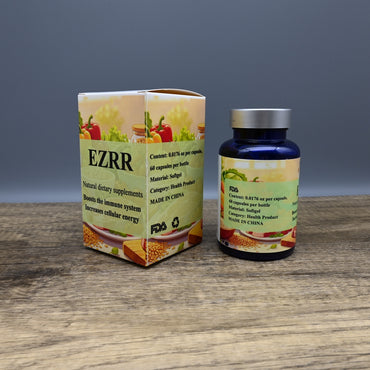 EZRR Natural Dietary Supplements Coenzyme Q10 Softgels Heart Health Immune Support Antioxidant Protection