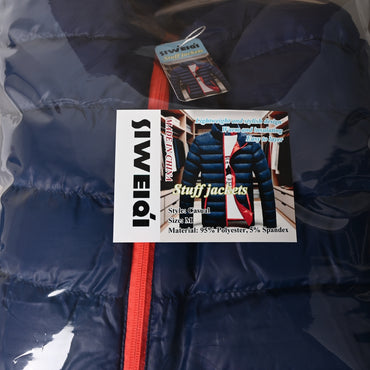 SIWEIQI Lightweight Insulated Stuff Jacket Versatile Outerwear for Everyday Wear