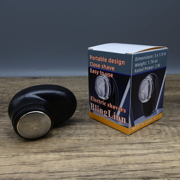 BlingLion Mini Electric Shavers Portable Compact Precision Blades Close Shave Quick Charging for On the Go Grooming