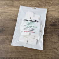 SweetKoKo Compressed Towel Thickened Bath Towel Expands with Water Ultra Absorbent