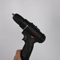 VEEOUR Black 198tV Handheld Electric Drill Dual-Speed Power Drill with Impact Function