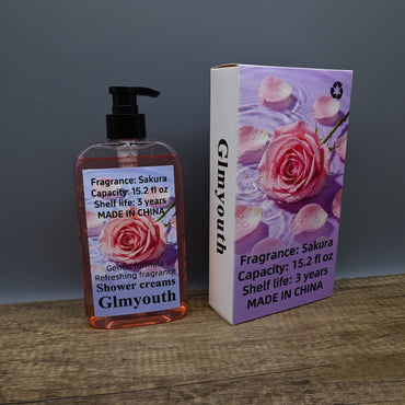 Glmyouth Shower Creams Moisturizing Gentle Cleansing with Fresh Scent for Soft Refreshed Skin Daily Use