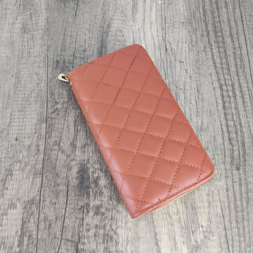 Legrape Women's Wallet, Brown PU Leather, 7.4 x 4.5 x 1.7 inches
