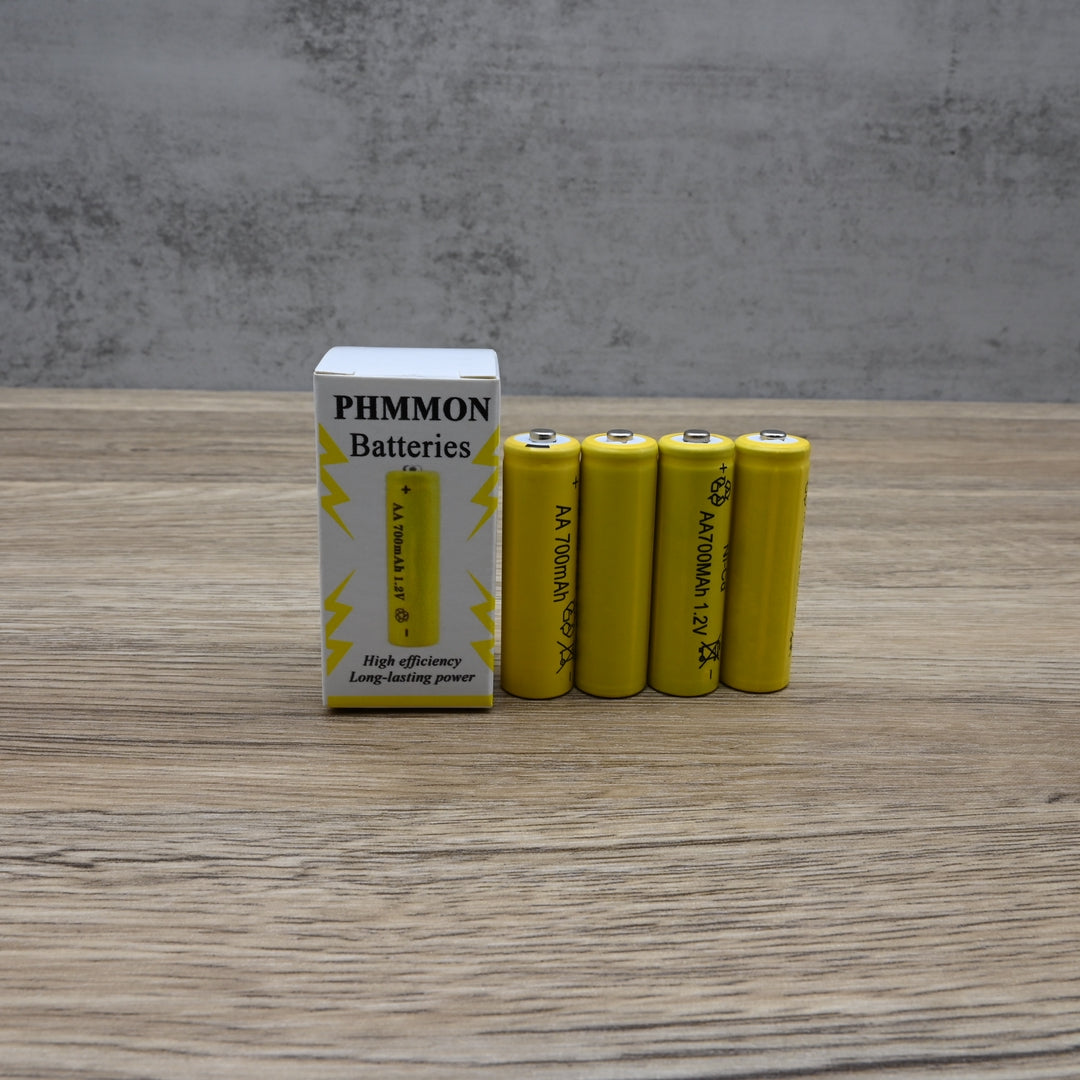 PHMMON Premium AA Rechargeable Batteries: High Capacity 2800mAh Lithium-Ion Batteries Pack