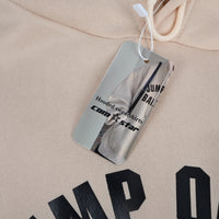 COM STAR Kids' Beige Hooded Sweatshirt Pullover - Children's Soft Fleece-Lined Hoodie for Boys and Girls