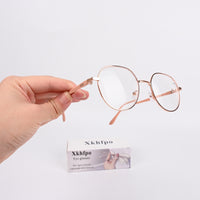 Xkhfpo Student Blue Light Blocking Glasses Korean Style Anti-Blue Light Optical Eye Glasses
