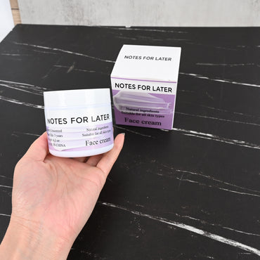 NOTES FOR LATER Premium Face Cream Intense Hydrating Moisturizing Cream for All Skin Types