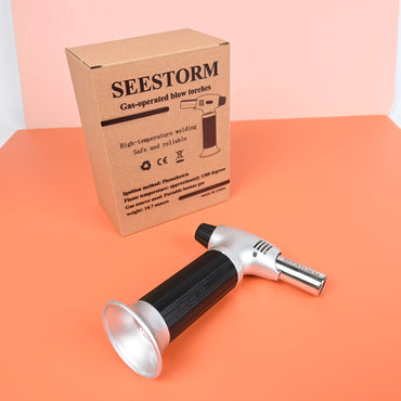 SEESTORM High-Temperature Gas-Operated Blow Torches for Metal Repair Welding Gun for Copper, Aluminum, Iron and DIY Projects