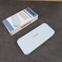 Gxsepiu Light Blue Pencil Case Durable & Stylish Stationery Box for School, Office