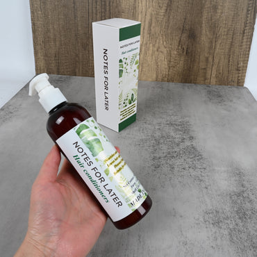 NOTES FOR LATER Essential Oil Fragrance Conditioner Nourishing & Revitalizing Hair Conditioner for All Hair Types