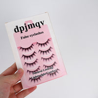 dpjmqv 5 Pairs Little Devil False Eyelashes Dramatic Reusable False Eyelashes for Special Events