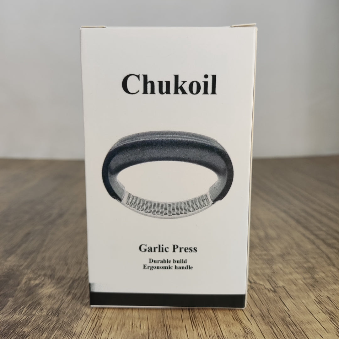 Chukoil Durable Stainless Steel Garlic Press