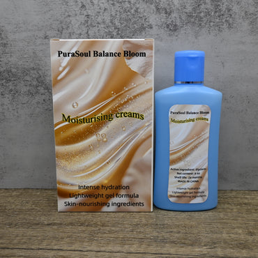 PuraSoul Balance Bloom Moisturising Creams Pearl Essence Aloe Vera Hydrating Body Gel Lightweight Luminous Smooth Texture