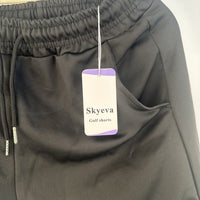 Skyeva Classic Golf Shorts – Stylish and Comfortable Cotton Shorts for Casual Outings and Sports Activities
