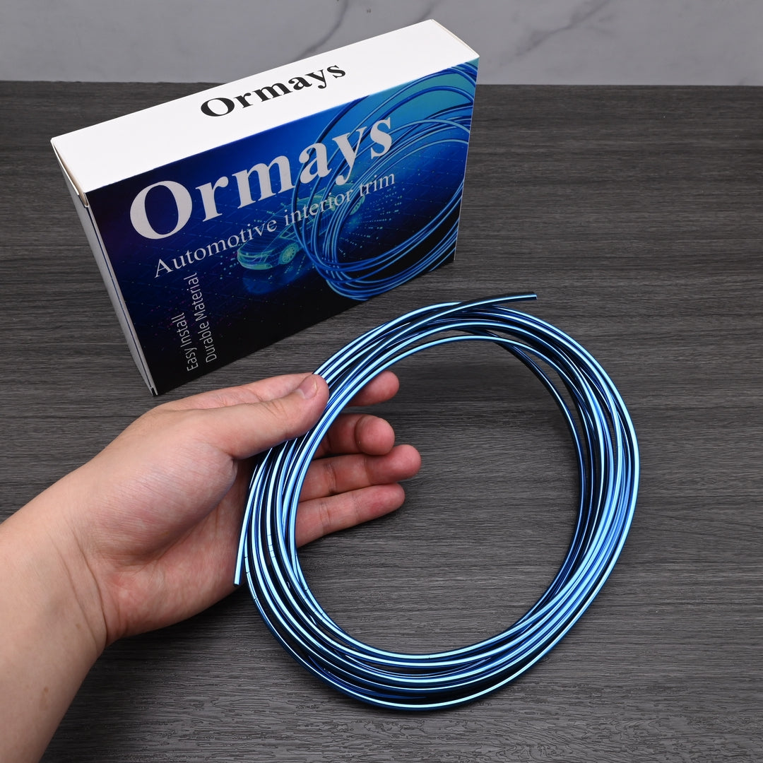 Ormays Premium Automotive Interior Trim Strips Universal Car Dashboard Enhancement Kit