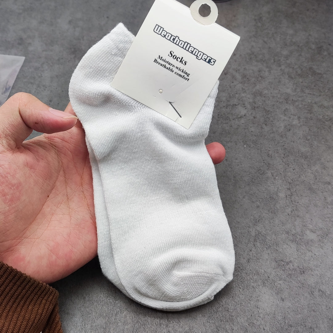 Weachallengers Ultra-Comfort Unisex Cotton Socks for Men and Women