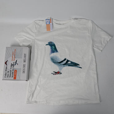 DESIRE MELODY Graphic T-shirts  Bold Unique Print Soft Breathable Cotton Classic Crew Neck Regular Fit