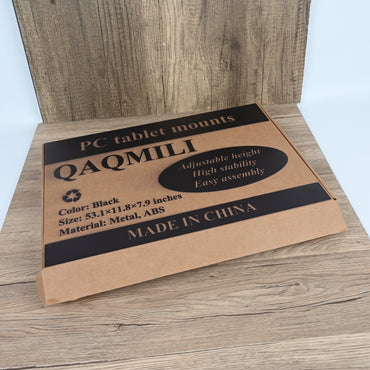 QAQMILI Adjustable Floor Stand for Phone & Tablet Flexible Arm PC Tablet Mount with 360° Rotation