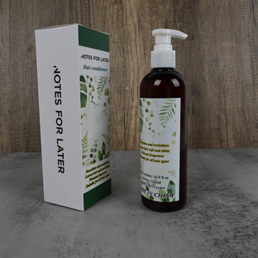 NOTES FOR LATER Essential Oil Fragrance Conditioner Nourishing & Revitalizing Hair Conditioner for All Hair Types