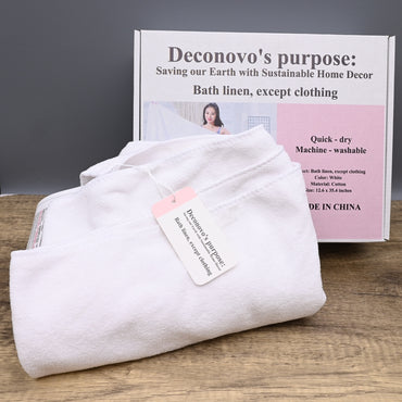 Deconovo's purpose: Saving our Earth with Sustainable Home Decor Premium Cotton Bath Linen Luxury Bathroom Towels and Linens Super Soft Bath Linen Except Clothing Collection