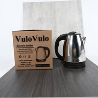 VuloVulo Universal Voltage Electric Kettle Stainless Steel Rapid Boiling Water Heater