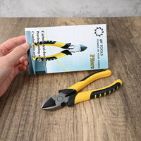 UF-TOOLS POWER, IN YOUR HANDS 6-Inch Diagonal Pliers – Carbon Steel Precision Cutting & Gripping Tool