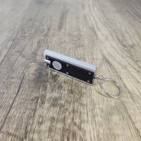 Mio Angle Stylish & Durable Creative Square Key chains - Elegant Black Design for Key Organization