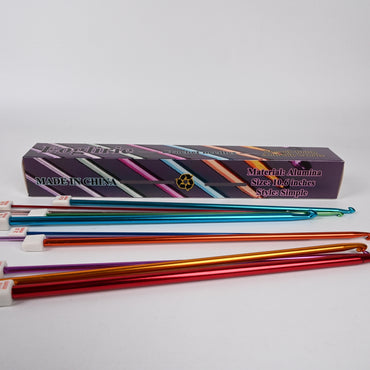 Eoglirie Crochet Hook Set Aluminum Crochet Needles with Stitch Markers Multi-Size Crochet Hooks for DIY Knitting