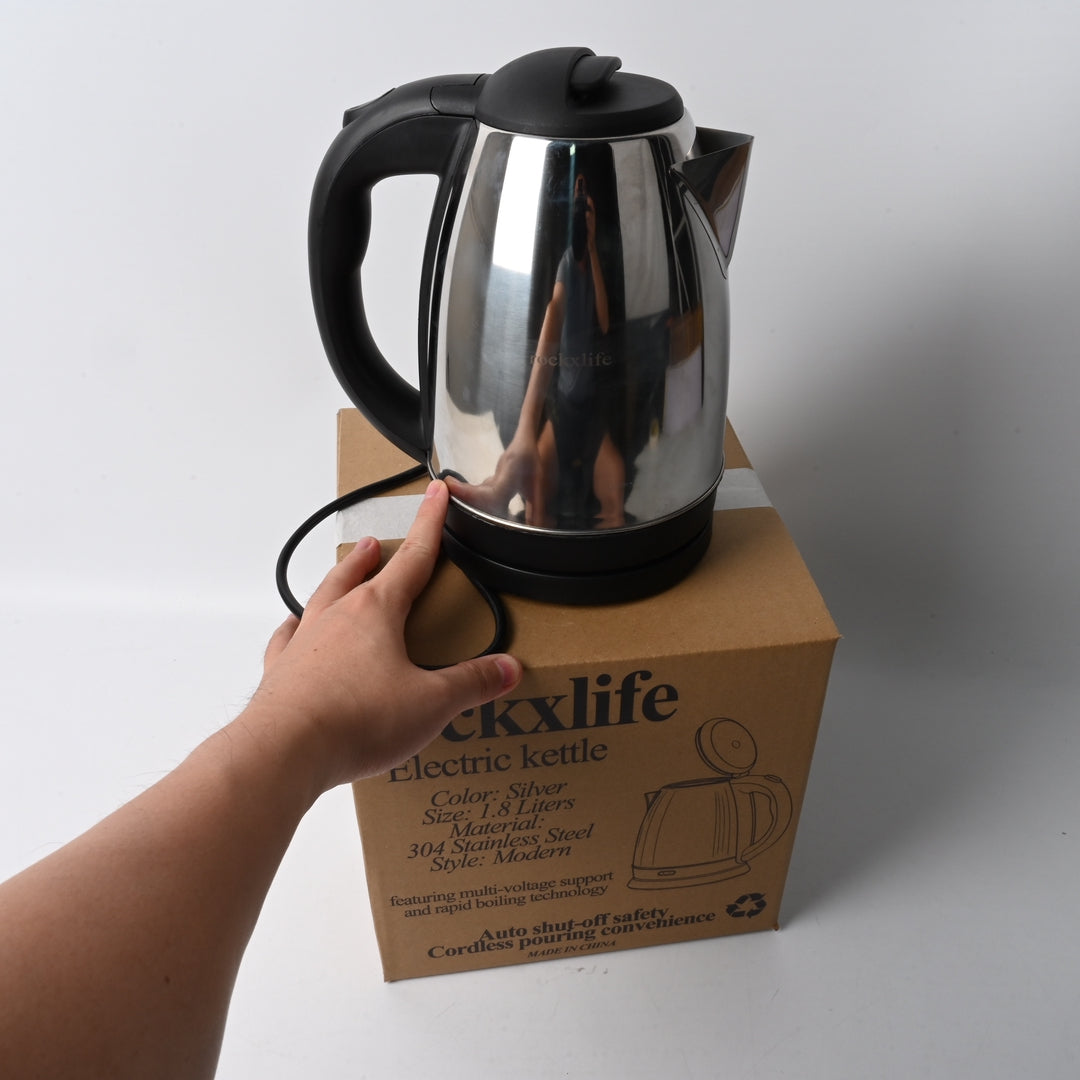 rockxlife Electric Kettles Fast Boiling Electric Tea Kettles with Auto Shutoff Cordless Modern Electric Water Kettles