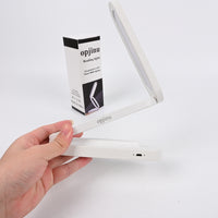 opjinu Foldable LED Desk Reading Lights with 3 Color Temperatures Rechargeable Eye-Caring Lamp for Study and Office Use