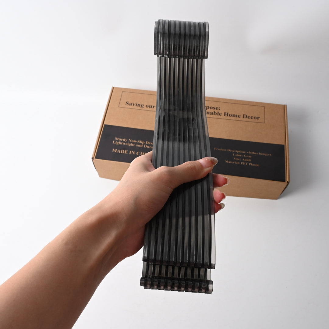 Deconovo's purpose: Saving our Earth with Sustainable Home Decor Professional Grade Clothes Hangers Premium Material Non Slip Closet Organization System Durable Space Saving Wardrobe Storage