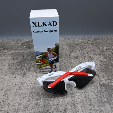 XLKAD Glasses for Sports Cycling Sunglasses Ultra Lightweight Impact Resistant for Riding
