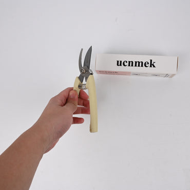 ucnmek Professional Curved Gardening Scissors Ergonomic Pruning Shears Gardening Scissors for Precision Trimming