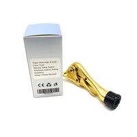Orchron Door stops of metal Gold Metal Kickdown Door Holder With Rubber Foot And Screws Drilling Mount Door Stops