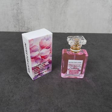 NOTES FOR LATER Pink Floral Fruity Perfume for Women Elegant Long-lasting Fragrance, Feminine & Charming Scent