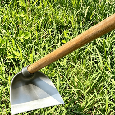 ChuTian Heavy-Duty Manganese Steel Garden Hoe with 1.2m Locust Wood Handle - Sharp Forged Dutch Hoe for Weeding, Digging & Soil Loosening