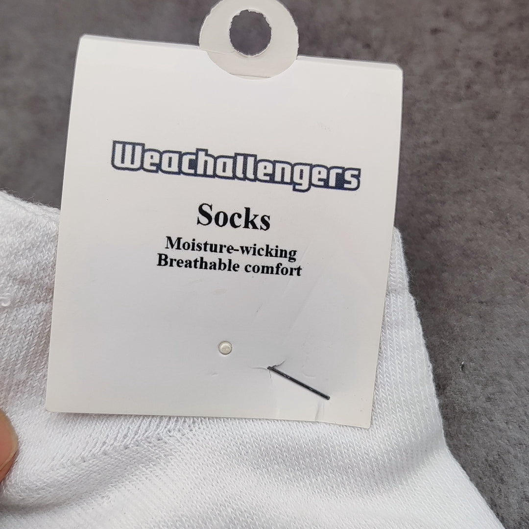 Weachallengers Ultra-Comfort Unisex Cotton Socks for Men and Women