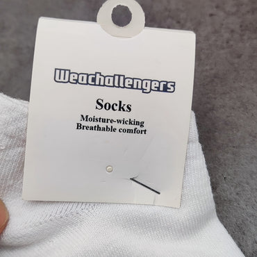 Weachallengers Ultra-Comfort Unisex Cotton Socks for Men and Women