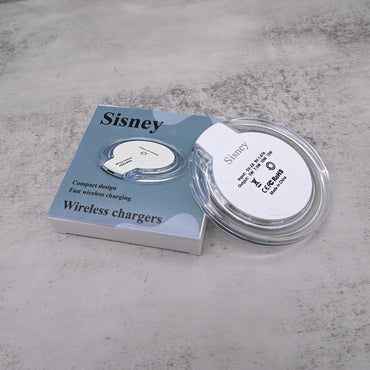 Sisney Wireless Chargers - Ultra-Thin 5W Fast Charging Pad with Universal Compatibility