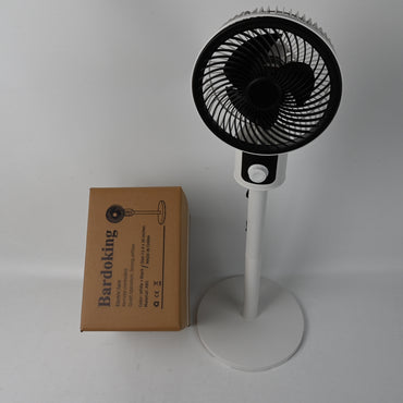 Bardoking Electric Fans Air Circulation Fan Standing Fan Remote Control Oscillating Quiet Strong Airflow for Home and Dorm