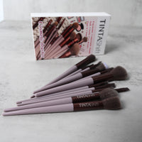 TINTAShift Professional Cosmetic Brushes Set Soft Synthetic Makeup Brushes for Flawless Application