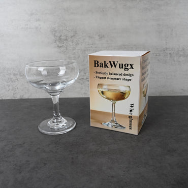BakWugx Wine Glasses Premium Crystal Wine Glass Perfectly Balanced Elegant Stemware for Red and White Wine