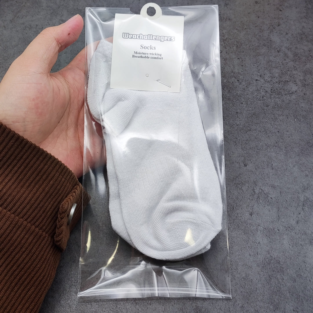 Weachallengers Ultra-Comfort Unisex Cotton Socks for Men and Women