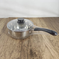 CHACHO High-Quality Stainless Steel Cooking Pot – Durable Construction & Modern Design, 6.2 Inches, Silver