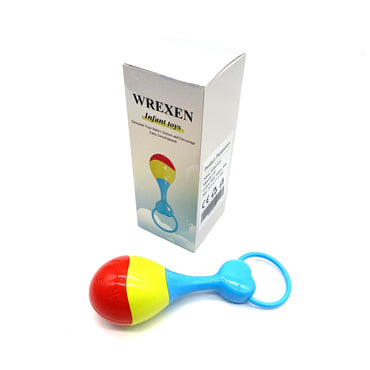 WREXEN Infant toys Bright Colors Safe PP Material 19×5.7×5.7Cm Stimulate Senses Encourage Early Development Infant Toys