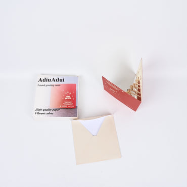 AdiuAdui Printed Birthday Greeting Cards with Envelopes for All Ages