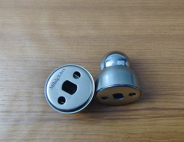MfhdgXAvs Magnetic cabinet door catches stainless steel super strong magnetic door suction household door bathroom door suction/bedroom door suction short section door suction anti-collision.